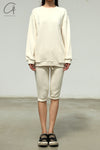 BASERANGE RIM SWEAT PANTS BAS-FLRPK-PM-SU24-UNDYED UNDYED,12Y(152CM)